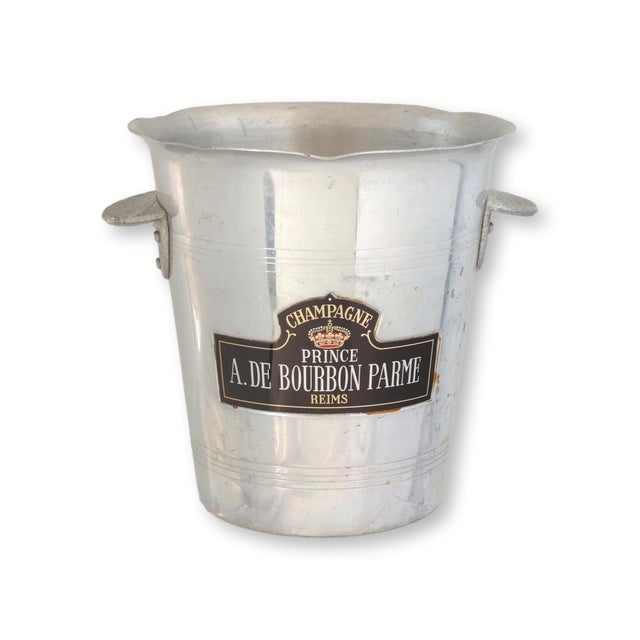Vintage French Double-Branded Champagne Bucket For Sale In Los Angeles - Image 6 of 6