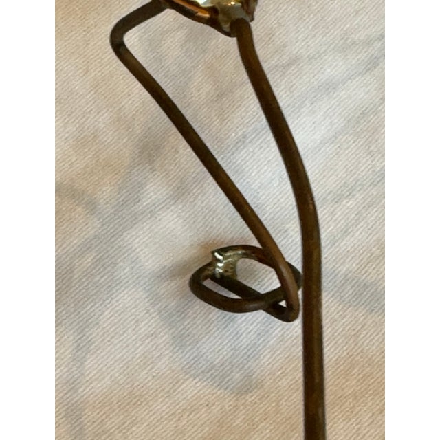 Metal Late 20th Century Artist Made Metal Bicycle Sculpture For Sale - Image 7 of 12