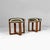 Italian Art Deco Round Ottomans in Fabric and Wood, 1930s, Set of 2 For Sale - Image 15 of 15