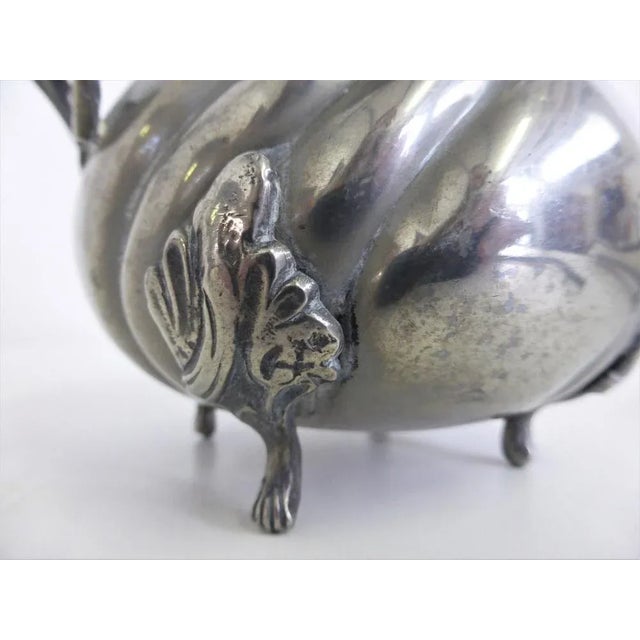 Design of pewter items handmade 60s