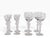 1970s Art Deco Venus Bacchante Stemware Glasses by Bayel - Set of Eight For Sale - Image 11 of 14