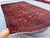 Tribal Red Mauri Bokhara Hand-Knotted Wool Rug - 8'8" X 5'6" For Sale - Image 3 of 13