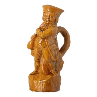 Earthenware Toby Jug, 19th Century For Sale