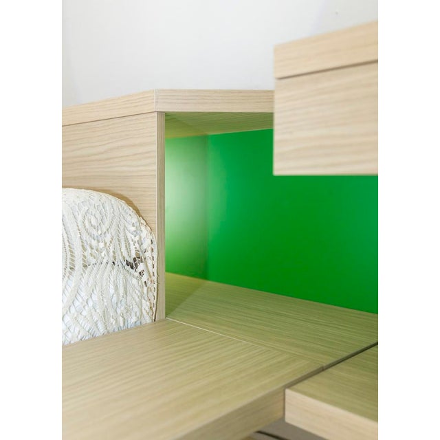 Paper Geometric Double Bed by Dario Nasuti For Sale - Image 7 of 9