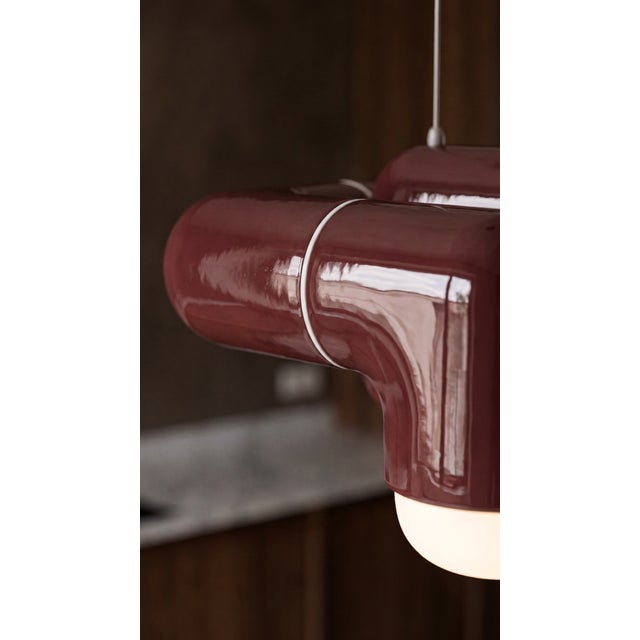 Plastic U 048 Pendant Light by Rollo Studio For Sale - Image 7 of 10