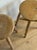 Pair of Antique English Pine Stools For Sale - Image 4 of 5