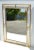 Mid Century Modern Brass Faux Bamboo Wall Mirror Italy For Sale - Image 4 of 11