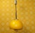 Pendulum Pendant Lamp in Yellow Plastic, 1970s For Sale - Image 13 of 13