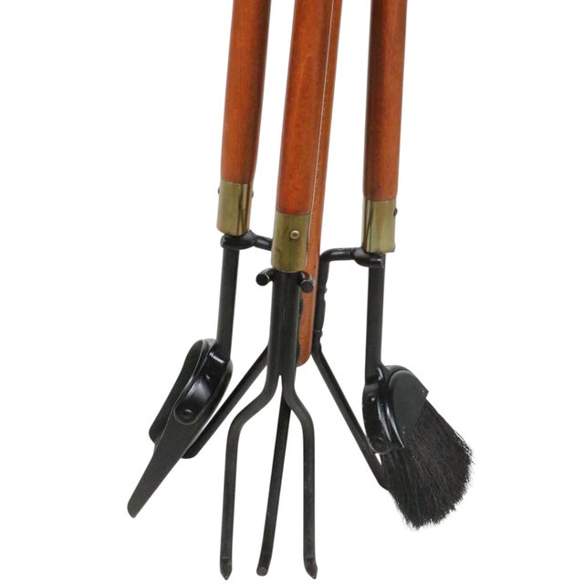 Mid 20th Century Fireplace Tool Set by Seymour Manufacturing Company For Sale In New York - Image 6 of 8
