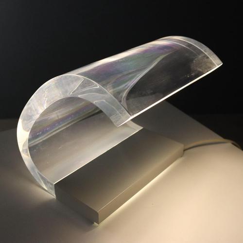 Acrylic Model 281 Lamp from Oluce For Sale - Image 3 of 10