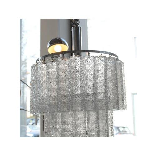 Venini Tronchi Chandelier by Toni Zuccheri for Venini, 1960s For Sale - Image 4 of 17