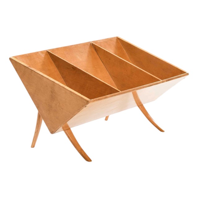 Birch Book Crib by Bruno Mathsson for Firma Karl Mathsson, 1941 For Sale