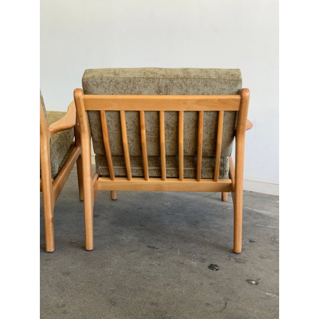 Made to Order Sculptural Loungers -Pair - Alder For Sale - Image 10 of 12