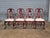 Queen Anne Set of 8 Kindel Winterthur Collection Mahogany Clawfoot Dinning Arm Chairs Silk For Sale - Image 3 of 14