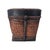 Large Philippine Bontoc Rattan and Bamboo 'Tayaan' Storage Basket 1950's 21.5" For Sale - Image 4 of 13