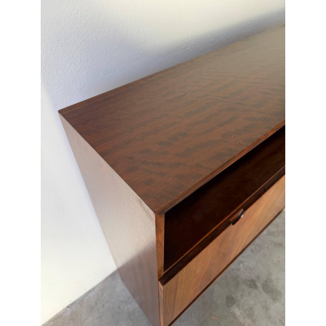 Mid 20th Century Vintage Danish Rosewood Drop Front Cabinet by Bramin – Mid Century Modern Bar For Sale - Image 5 of 10