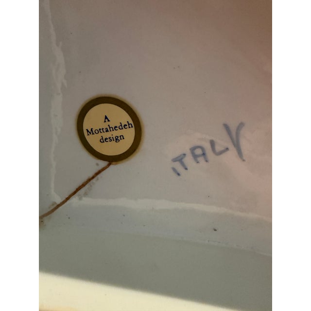 Fine Mottahadeh Large Porcelain Model of Silver Feathered Pheasant Hen For Sale - Image 9 of 12