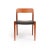 1960s Vintage Niels Otto Møller Model 75 Dining Chairs in Solid Teak (Set of 4) For Sale - Image 5 of 11