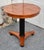 Ethan Allen Black Cherry Round Pedestal Accent Table Biedermeier Empire Style For Sale - Image 9 of 16