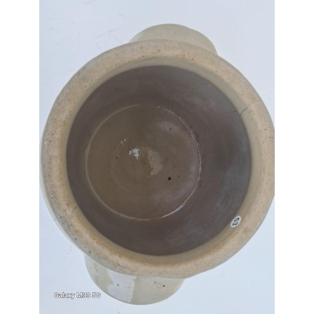 Vintage French Glazed Stoneware Confit Pots, 1890s, Set of 5 For Sale - Image 10 of 17