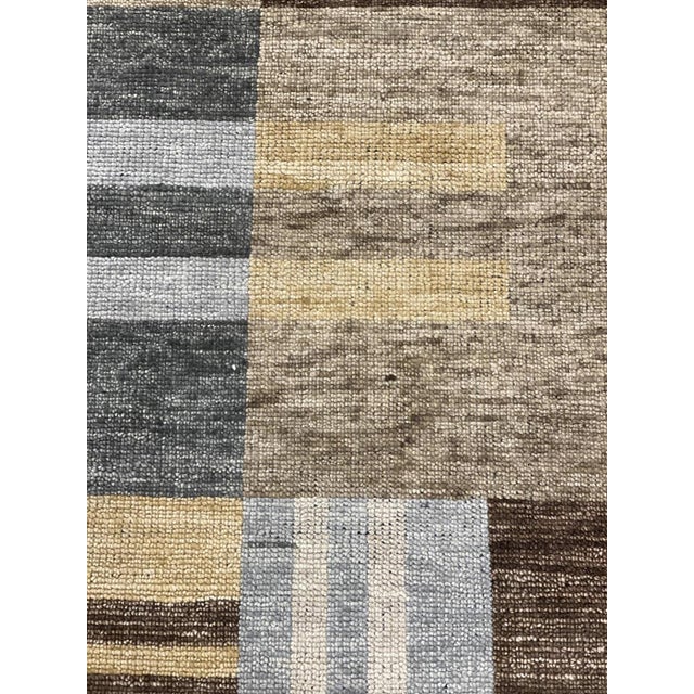 2020s Handmade Modern Design Rug. 08'01" X 09'08" For Sale - Image 5 of 5