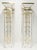 White 1940s Monumental Brass and Metal Torchieres - a Pair For Sale - Image 8 of 11