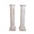 Pair of Neoclassical Fluted Whitewashed Wood Columns For Sale In New York - Image 6 of 16