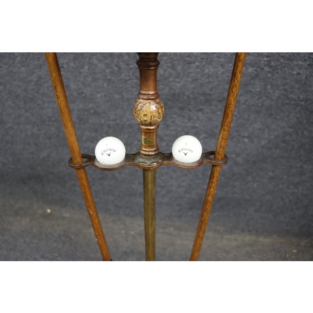Wellington Stone Parlor Putter Golf Smoking Stand For Sale - Image 4 of 17