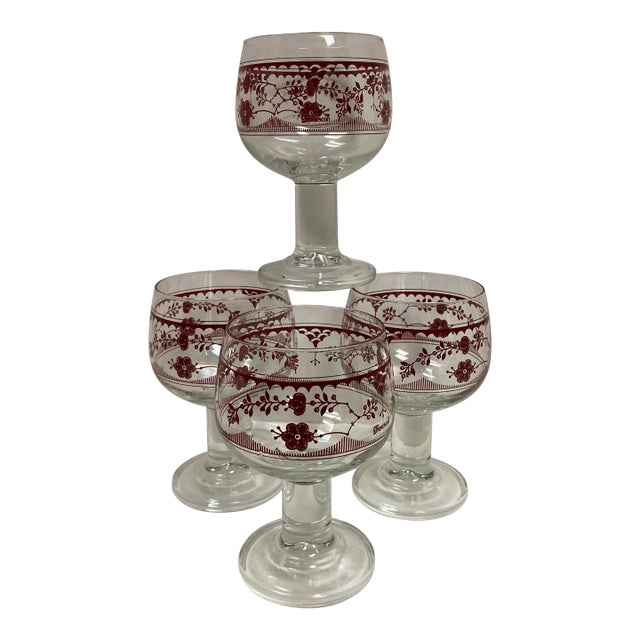French Goblets by Franciscan - Set of 4 For Sale