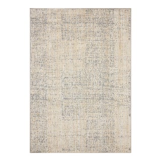 Amber Lewis x Loloi Bexley Rug in Natural / Slate 6'-6" x 9'-3" Area Rug For Sale