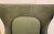 Modern Caracole Modern Sage Suede Forma Wingback Chair For Sale - Image 3 of 7