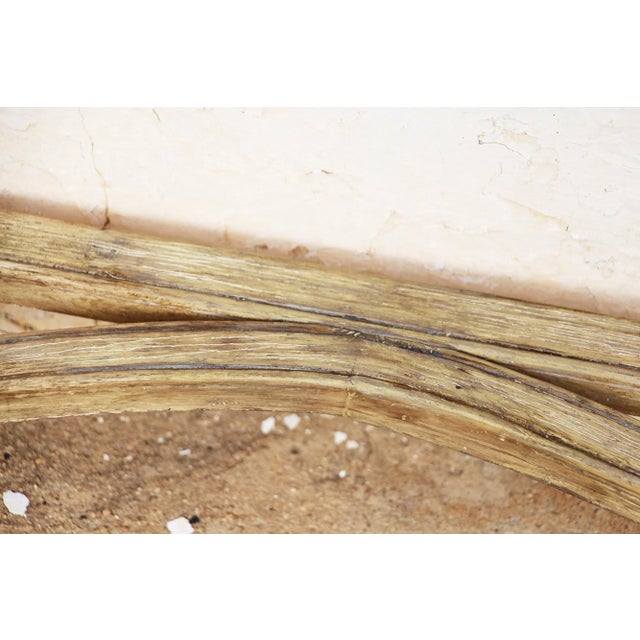 Beige 18th Century Louis XVI Console Table For Sale - Image 8 of 13