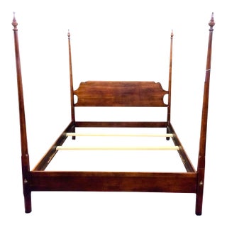 Queen Poster Bed, Pencil Poster Bed, Statton Furniture For Sale
