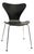 Model 3107 Black Chair from Fritz Hansen, 1960s For Sale - Image 10 of 10