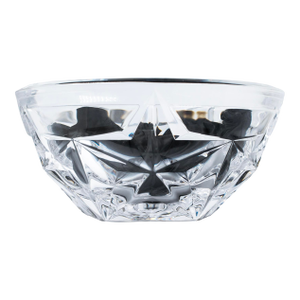 Tiffany & Co. Lead Crystal Cut Star Pattern Bowl