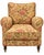 Beautiful Pair of Wesley Hall Chairs in magnificent floral pattern.. The chairs are down cushions and in wonderful...