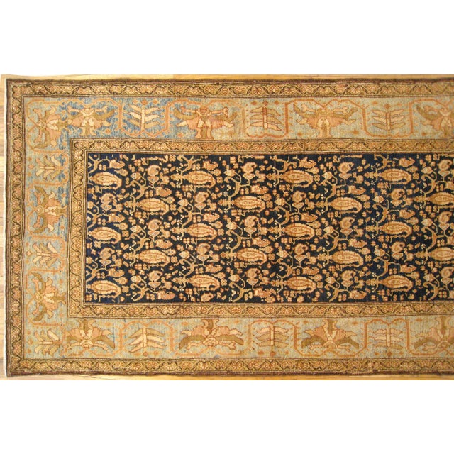 Early 20th Century Antique Persian Malayer Oriental Rug - 3′7″ × 8′3" For Sale - Image 4 of 5