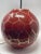 Karl Springer 1970s Karl Springer Geodesic Ball Lamp — Burnt Red For Sale - Image 4 of 16