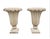 Pair of Neoclassical Fluted Cast Stone Garden Urns For Sale In West Palm - Image 6 of 12