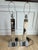 Pair of Late 1970s George Kovacs Architectural Chrome “Skyscraper” Table Lamps For Sale In Chicago - Image 6 of 8