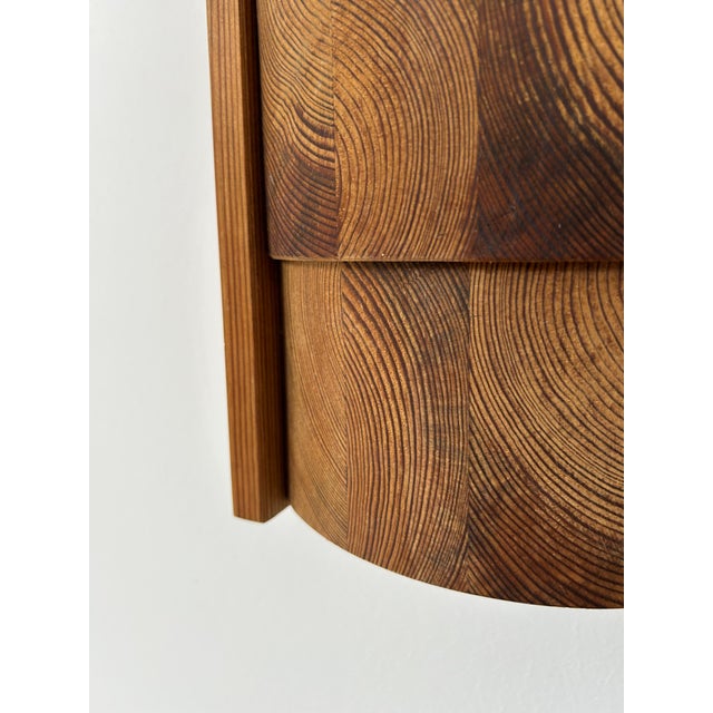 Vintage Pine Wall Light, Sweden, 1970 For Sale - Image 10 of 11