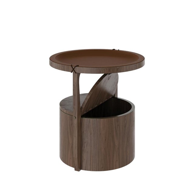 Burton Side Table by Wood Tailors Club For Sale - Image 9 of 13