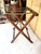 Vintage Ralph Lauren Home Butler's Tray Table | British Colonial Rattan & Brass For Sale - Image 10 of 18