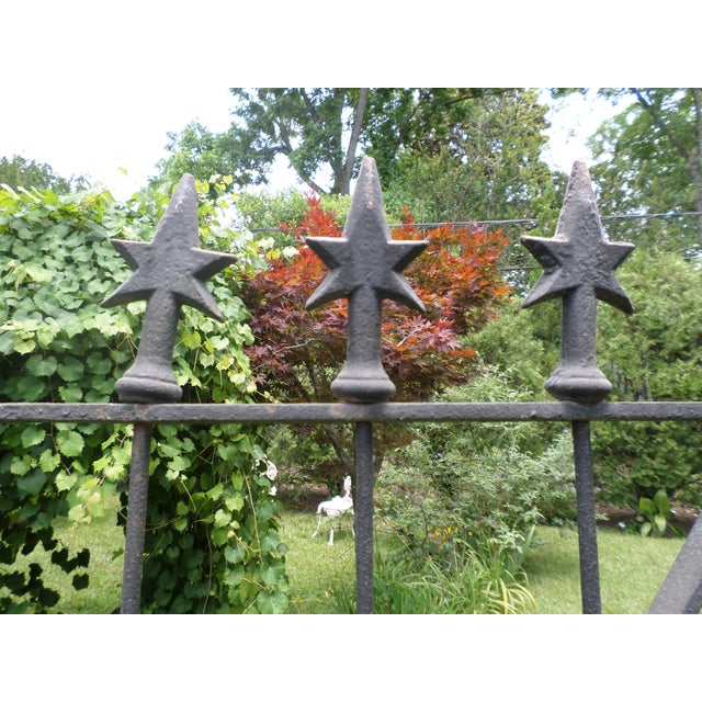 Late 18th Century Late 18th Century Antique Wrought Iron Gate For Sale - Image 5 of 10