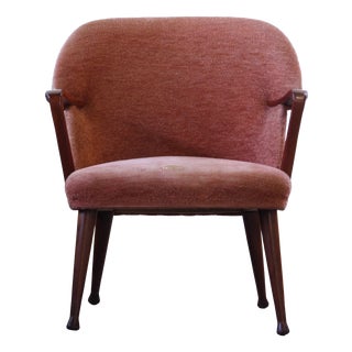 Vintage Scandinavian Teak Organic Chair, 1950 For Sale