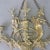 C1840 Large French Louis XIV Heraldic Gilt Bronze Castle Wall Sconce For Sale - Image 14 of 18