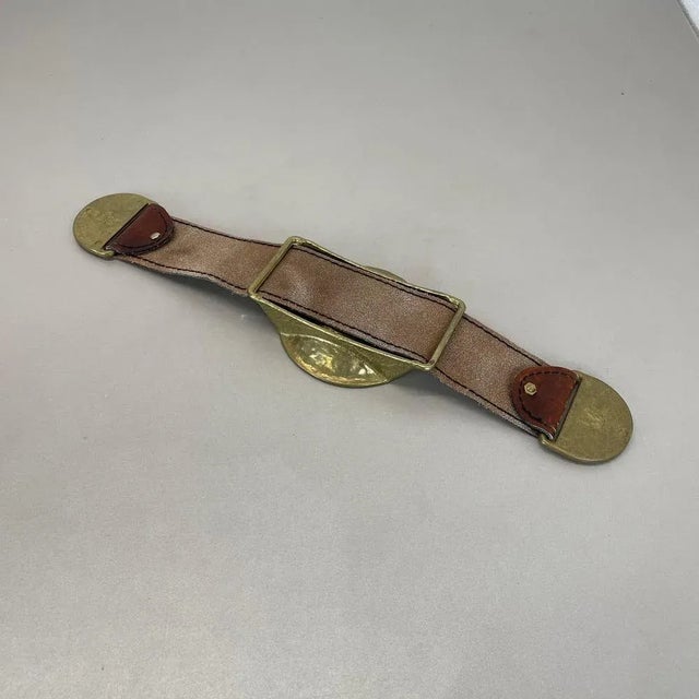 Large Vintage Brass Ashtray in the style of Hagenauer, Germany, 1970s For Sale - Image 16 of 17