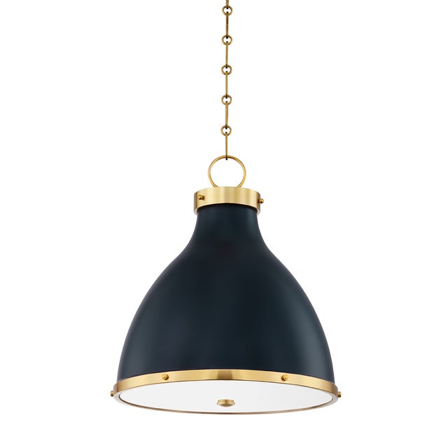Designed by Mark D. Sikes for Hudson Valley Lighting The Classics, Elevated Industrial Collection Material: Steel 16.5 W x...