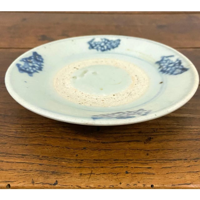 Asian Antique Qing Dynasty Blue and White Bowl For Sale - Image 3 of 11