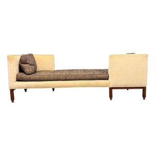 Attributed to Edward Wormley for Dunbar “Tête-À-Tête” Sofa, Model 5009, Circa 1955 Mid Century For Sale
